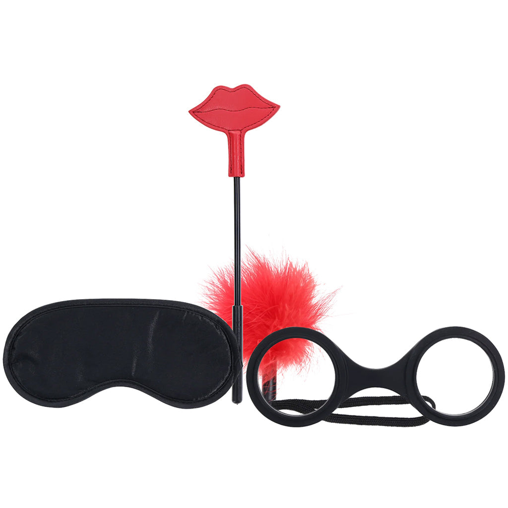 Ex's & Oh's Kiss Kit Bondage and Fetish > Starter BDSM Kits - Tophatter Daily Deals